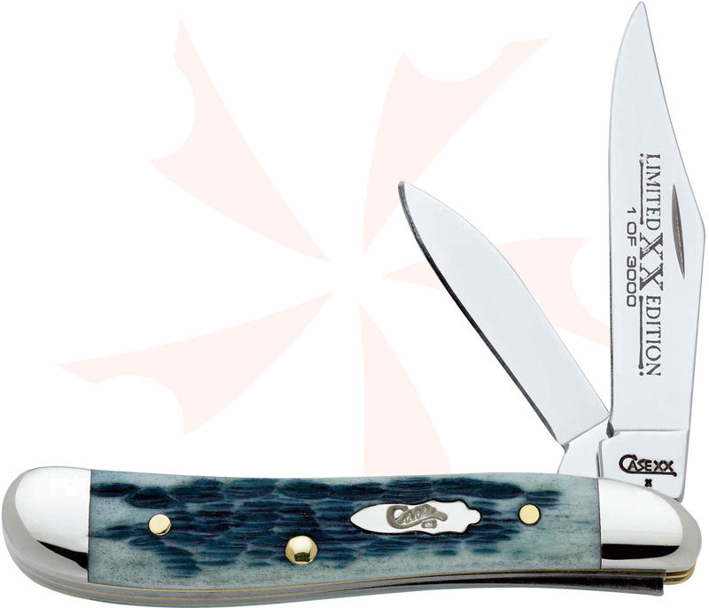 Case Blue Lagoon Bone Peanut 2-7/8