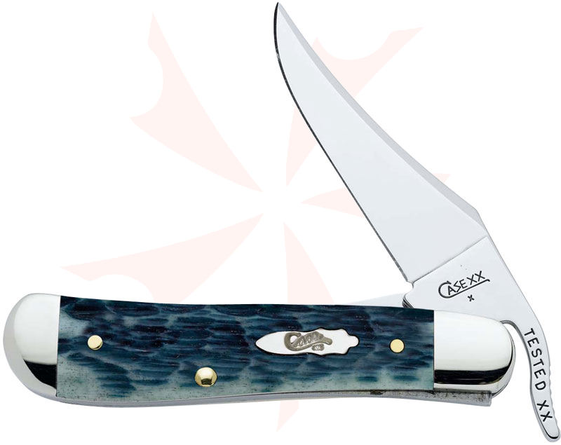 Case Limited Edition XXIV Blue Lagoon Bone RussLock® 4-1/4