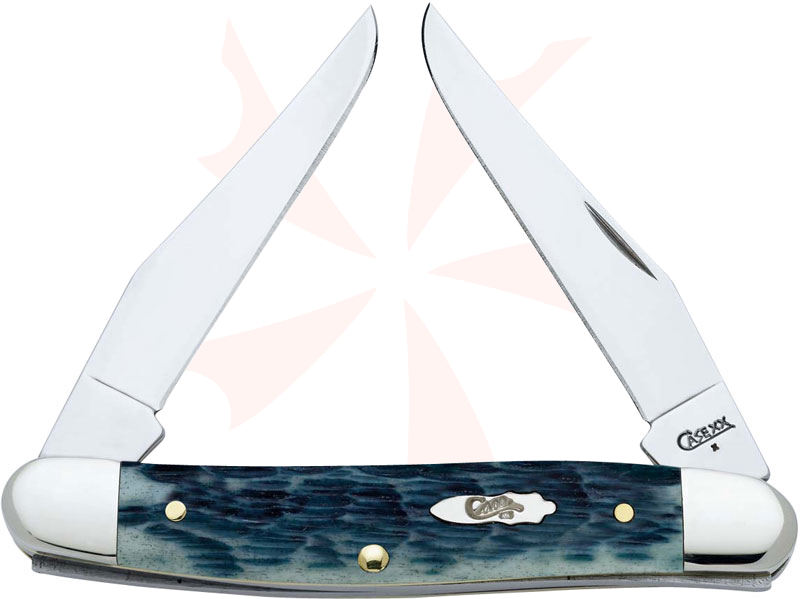 Case Limited Edition XXIV Blue Lagoon Bone Muskrat 2-3/4