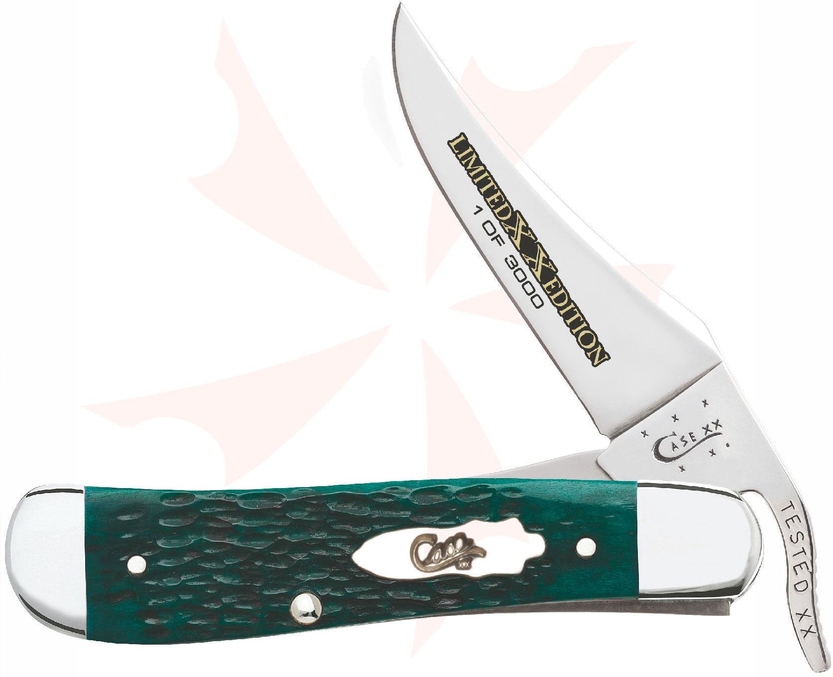 Case XX Limited Edition Series XXXI Jade Bone RussLock 4-1/4