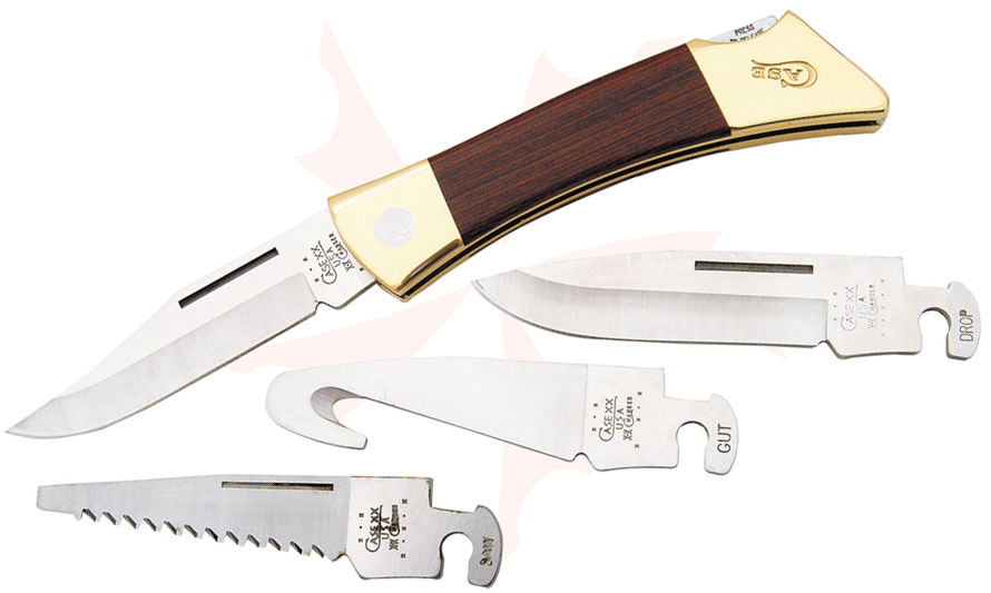 Case Rosewood XX-Changer Lockback with Gut Hook 5