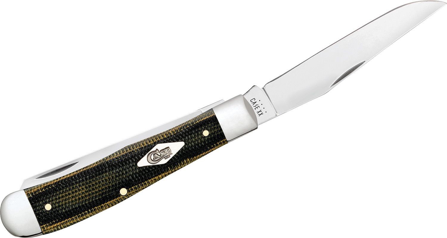 Case Carbon Fiber Trapper 4-1/8 Closed (10254 SS) - KnifeCenter