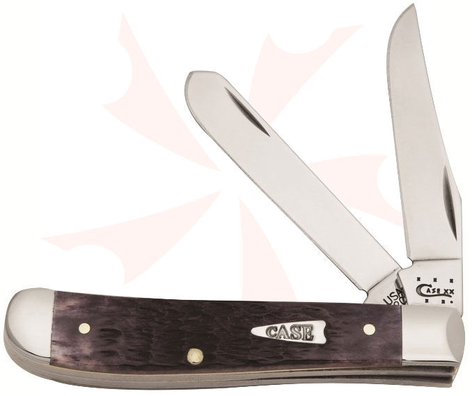 Case Purple Bone Mini Trapper 3-1/2