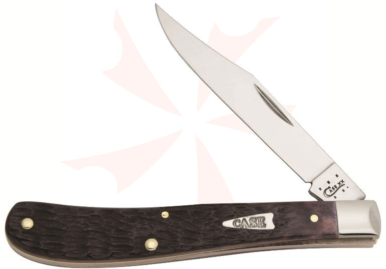 Case Purple Bone Slimline Trapper 4-1/4