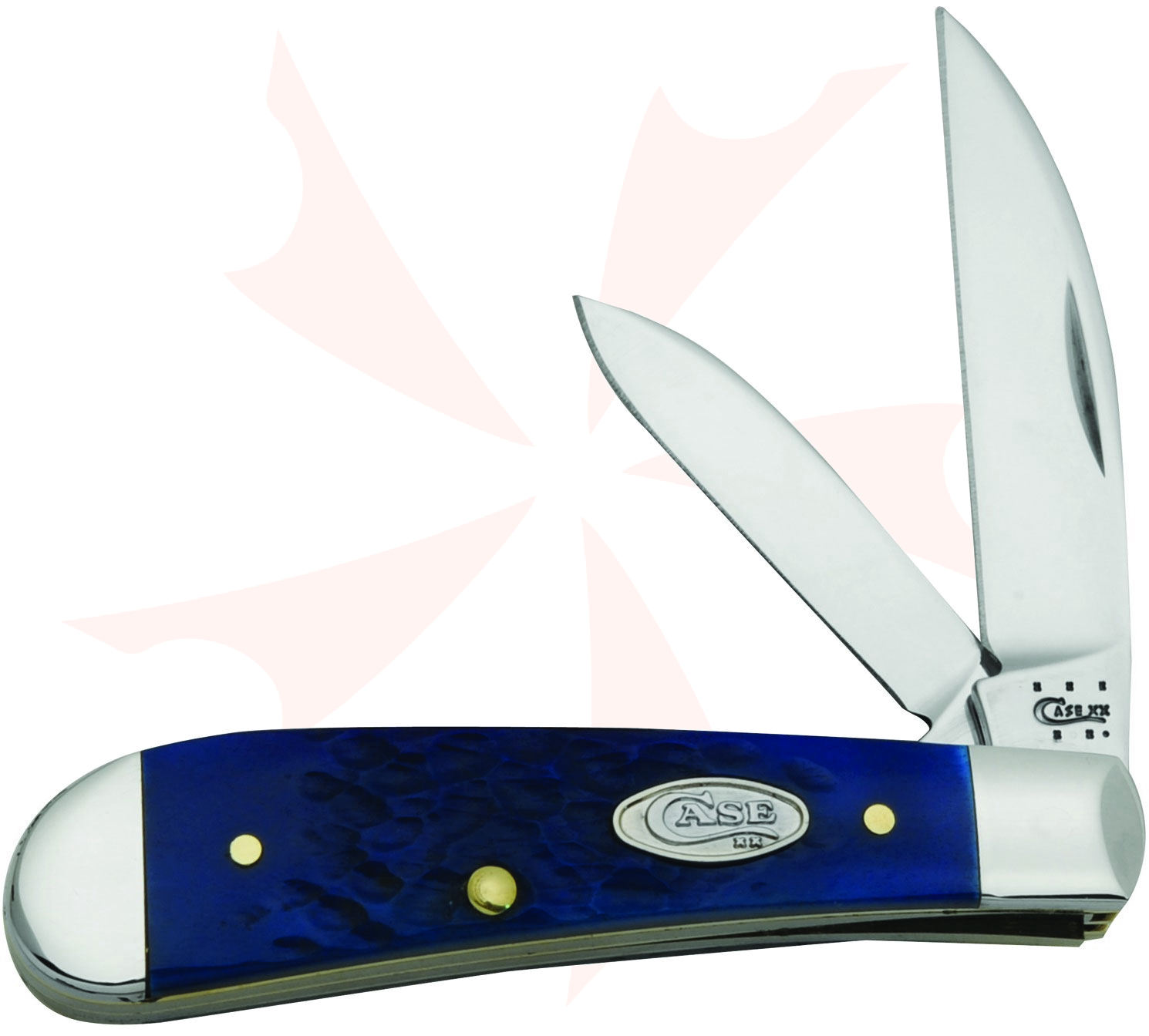 Case Pacific Blue Bone Sway Back Jack 3-3/16