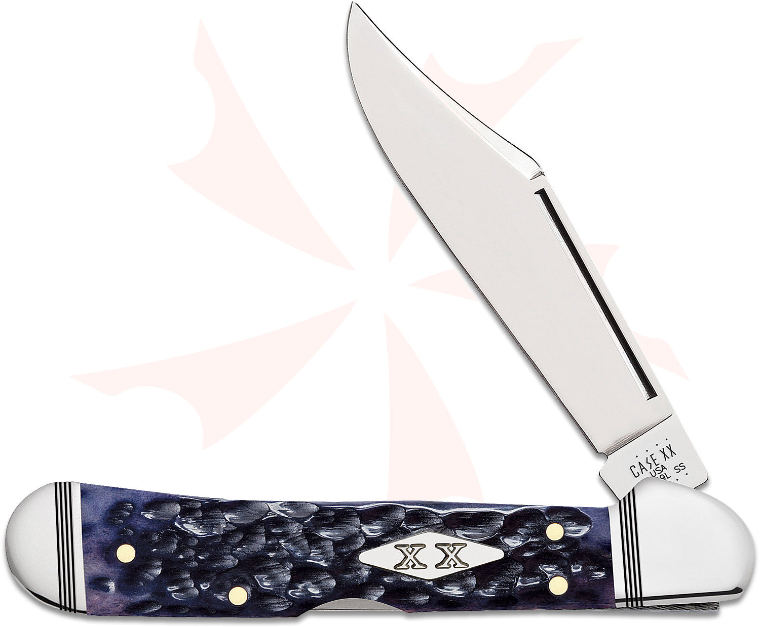 Case Standard Jig Purple Bone Mini CopperLock 3.63