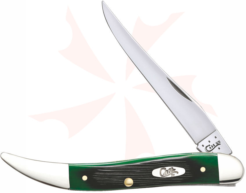 Case Hunter Green Medium Texas Toothpick 4-1/4