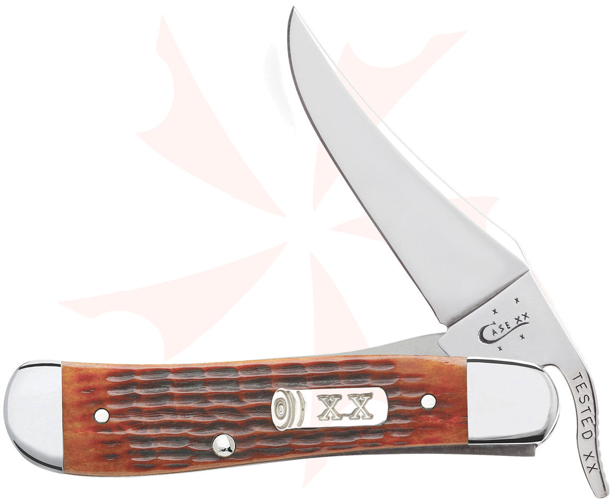 Case Autumn Harvest Bone RussLock 4-1/4