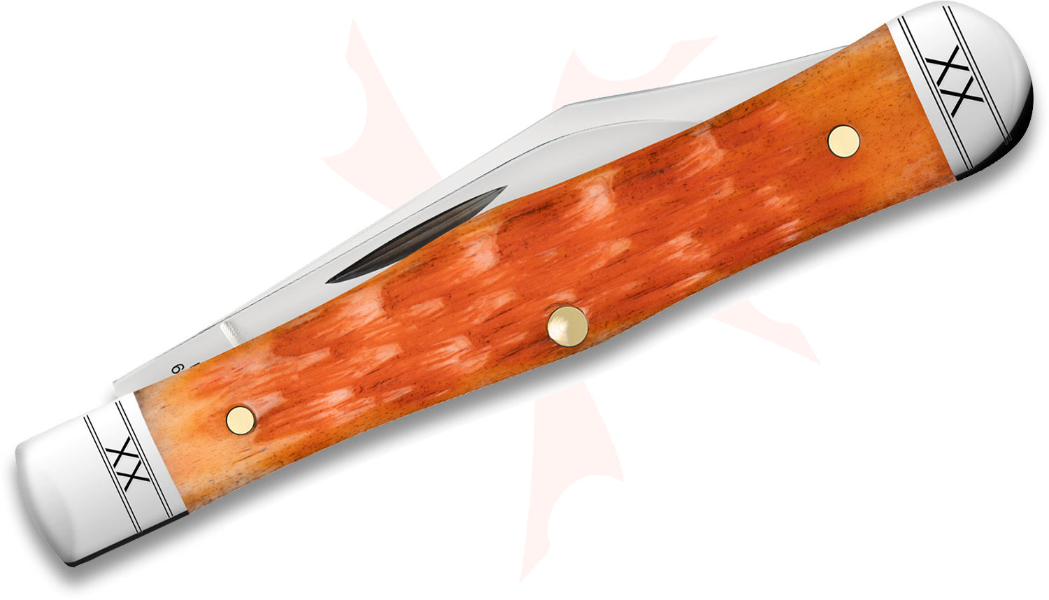 Case Crandall Jig Cayenne Bone Small Swell Center Jack Pocket