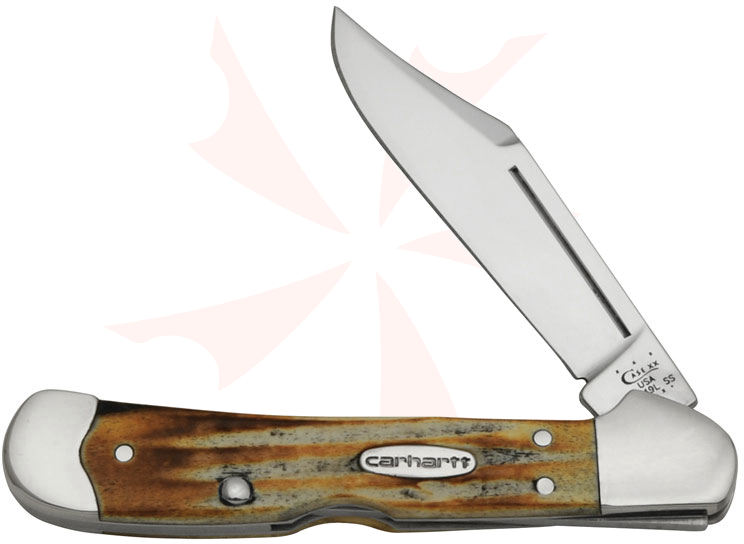 Case Carhartt Second Cut Stag Mini CopperLock 3-5/8