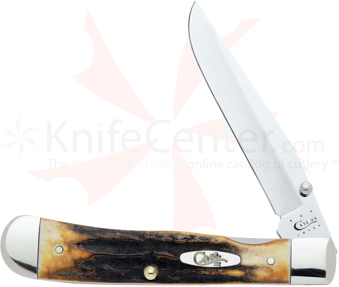 Case Genuine Stag TrapperLock 4-1/8