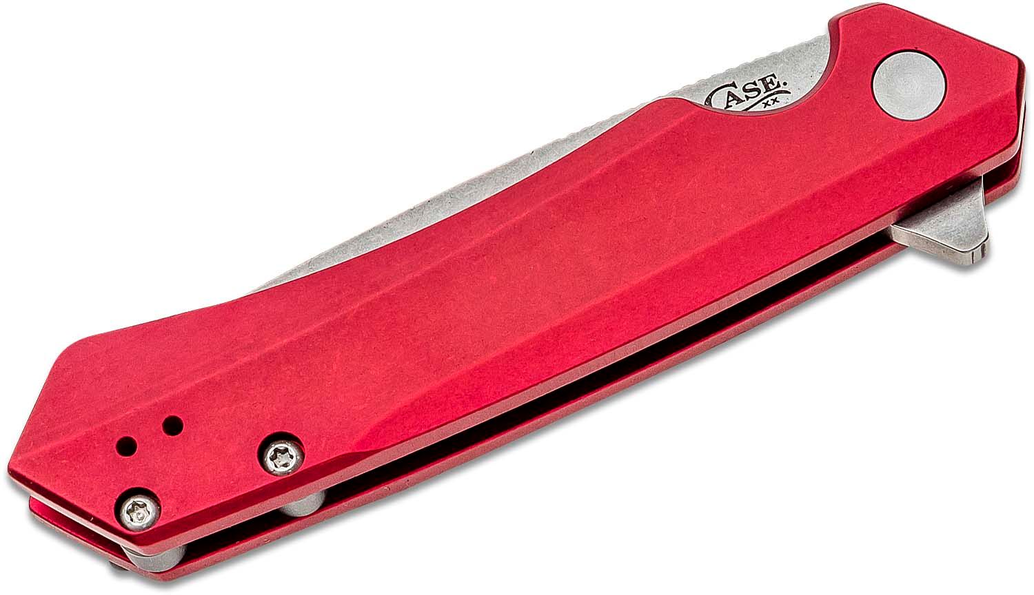 Case®  Red Anodized Aluminum Kinzua® Knife –