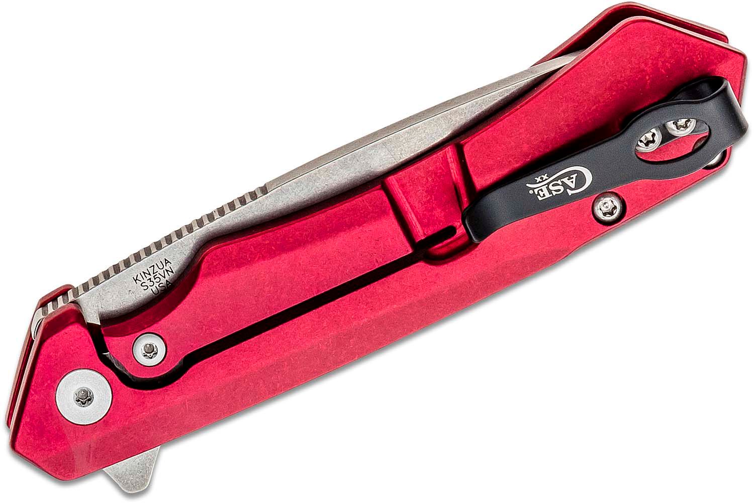 Case®  Red Anodized Aluminum Kinzua® Knife –