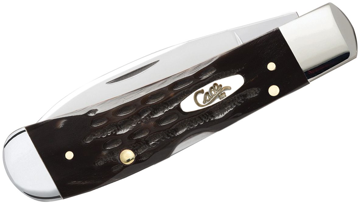 Fancy Buffalo Horn Patch Knife with Flash Hole Pick -- 77105R – Jim Bode  Tools