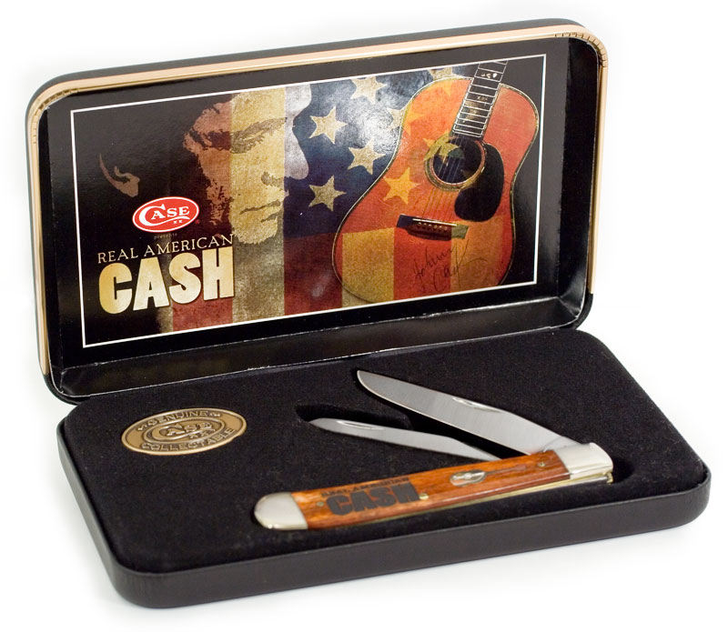 Case Johnny Cash Commemorative Chestnut Trapper (Real American