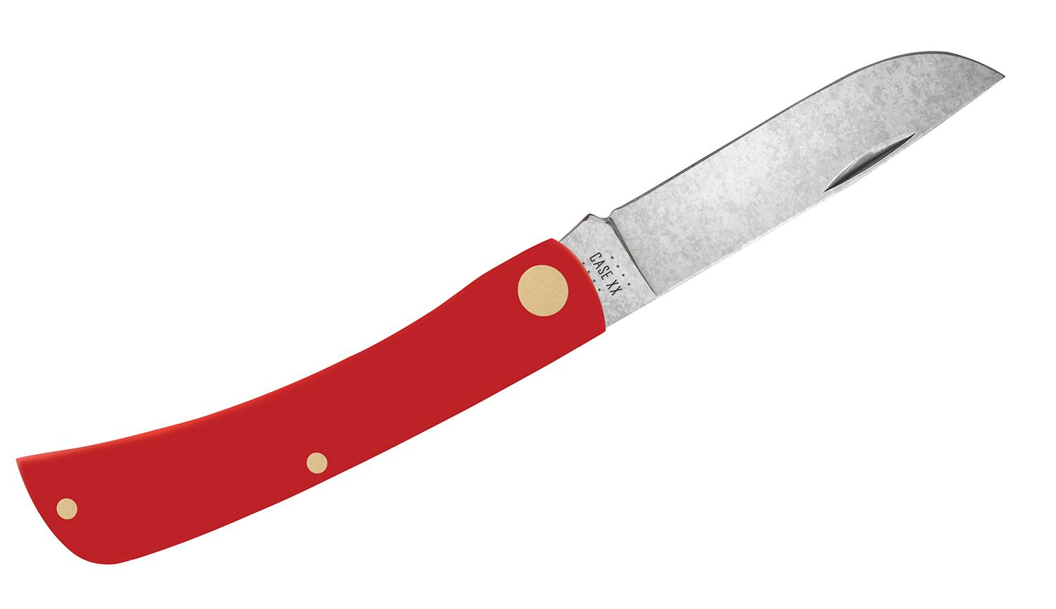 Case XX 'American Workman' Sodbuster 73933 Red Synthetic Carbon Steel  Pocket Knife Pocket Knife - CA73933