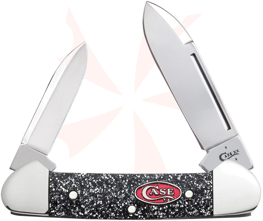 Case Christmas Silver Stardust Kirinite Baby Butterbean 2.75