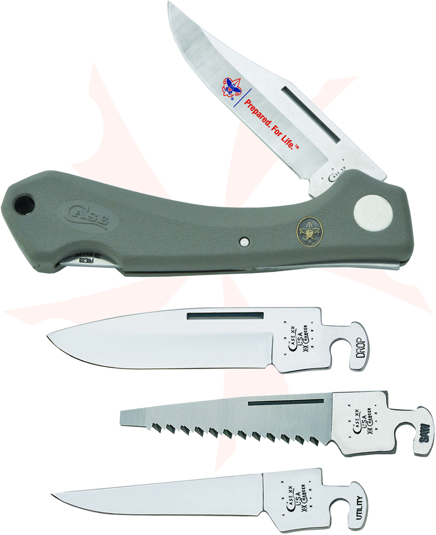 Case Boy Scouts of America Tan Zytel XX-Changer 5 Case Boy Scouts of America Tan Zytel XX-Changer 5