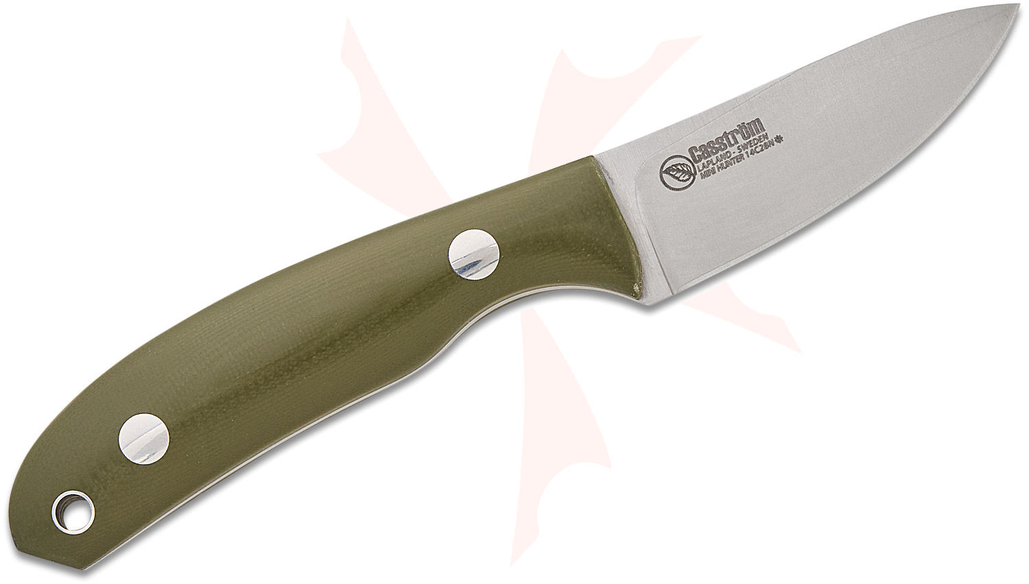 Casstrom Sweden Safari Mini Hunter Fixed Blade Knife 2.5
