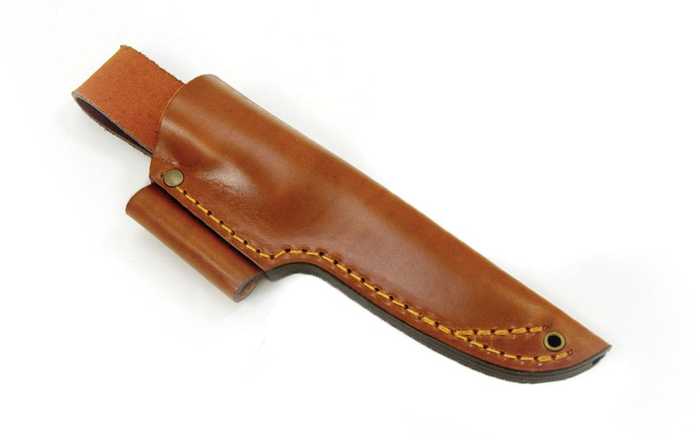  Sheaths Brown Leather 10in : Sports & Outdoors