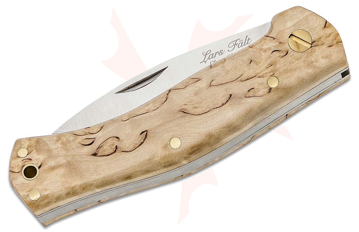 Casstrom Sweden Lars Falt Slipjoint Folding Knife 3" N690 Scandi Ground