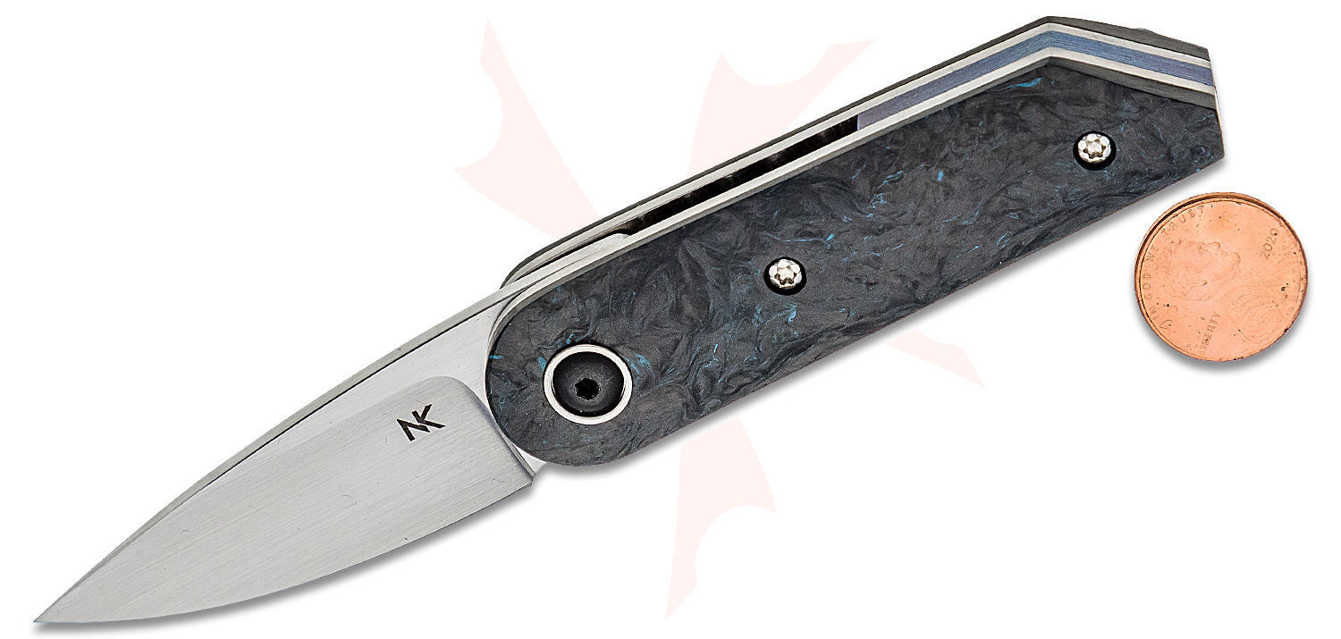 Chad Nell Custom Midge Detent Lock Front Flipper Knife 2.3