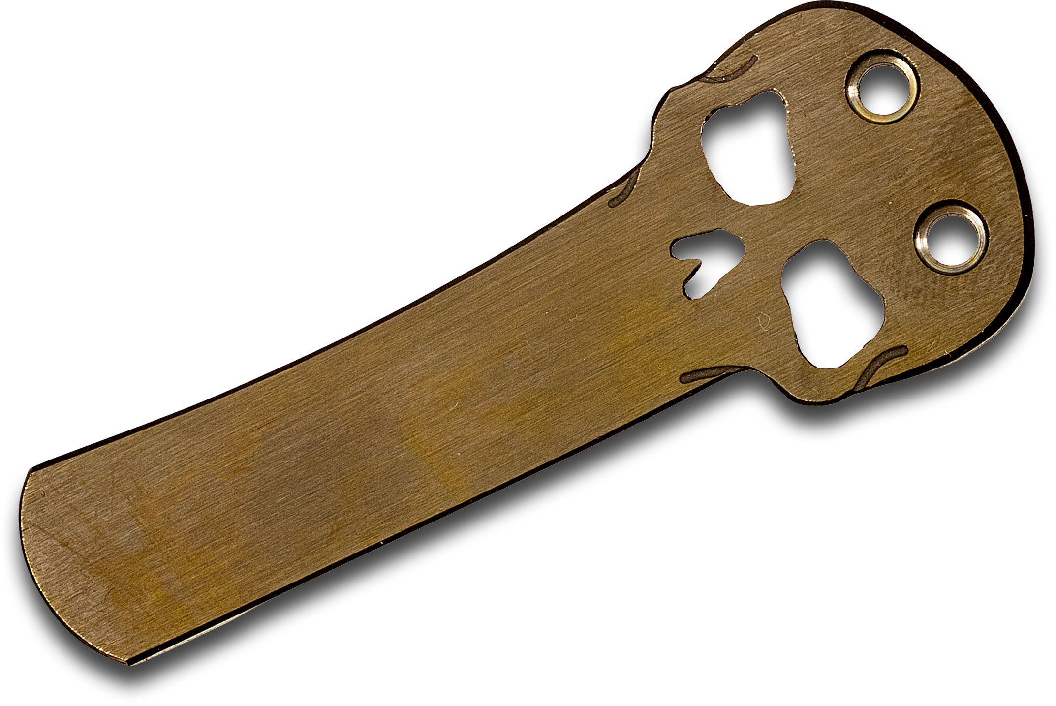 Chaves American Made Custom Bronze Anodized 228 Titanium Pocket