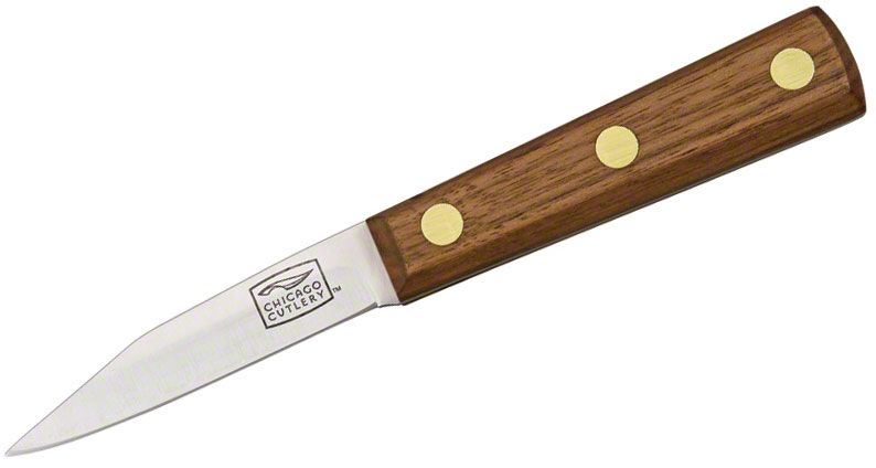 Chicago Cutlery Walnut Traditions 3 Paring Knife - KnifeCenter - C100S