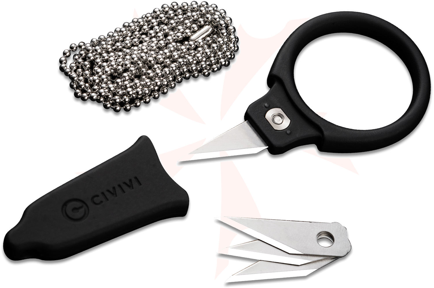 CIVIVI Knives Quick Snip Fixed Ring Neck Knife 0.68