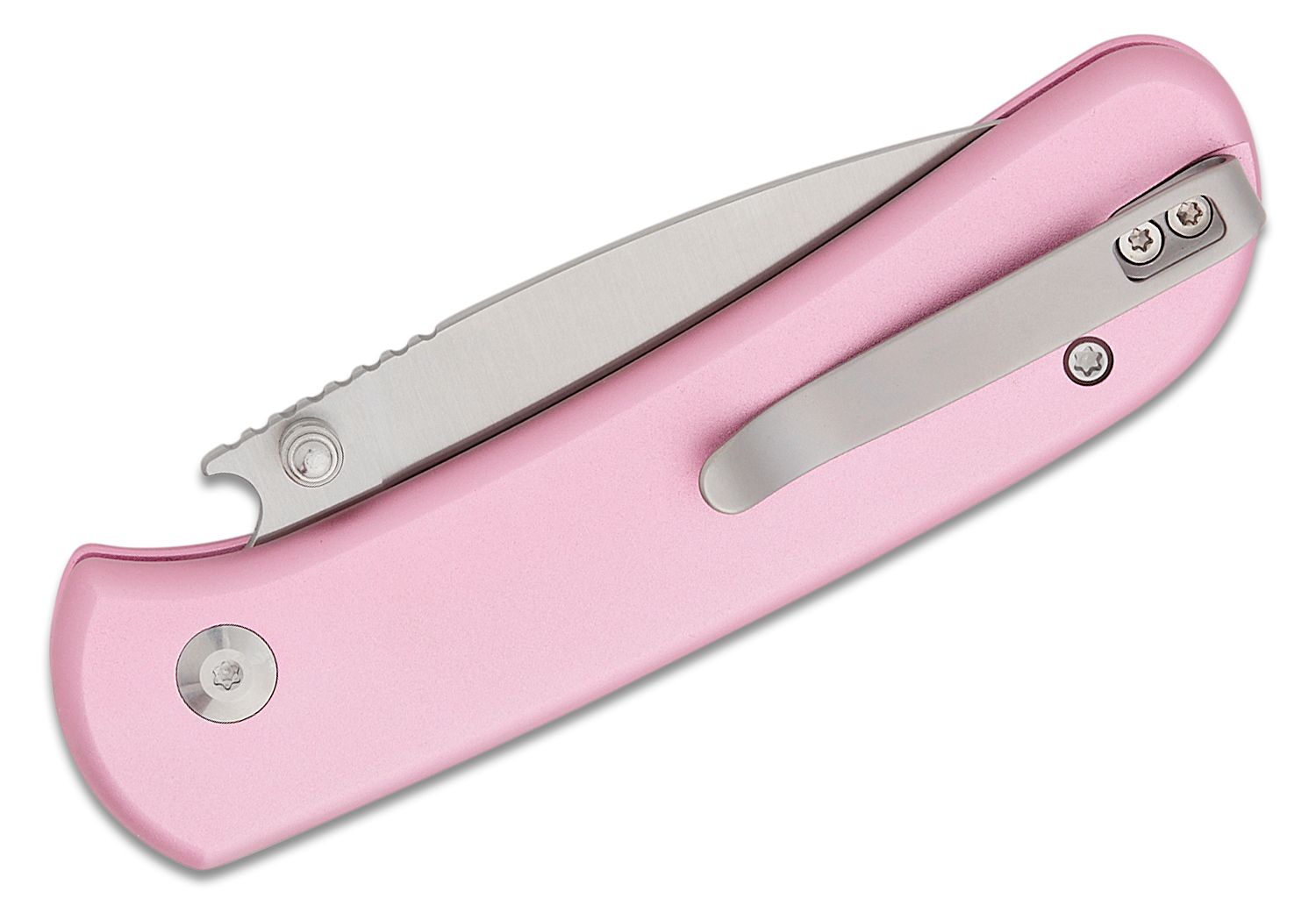 Stainless Steel Folding Knife Cute Cat Print Princess Pink Kitchen