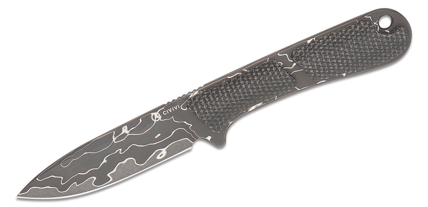 LIMITED EDITION - EDC Fixed Blade Damascus Steel Knife