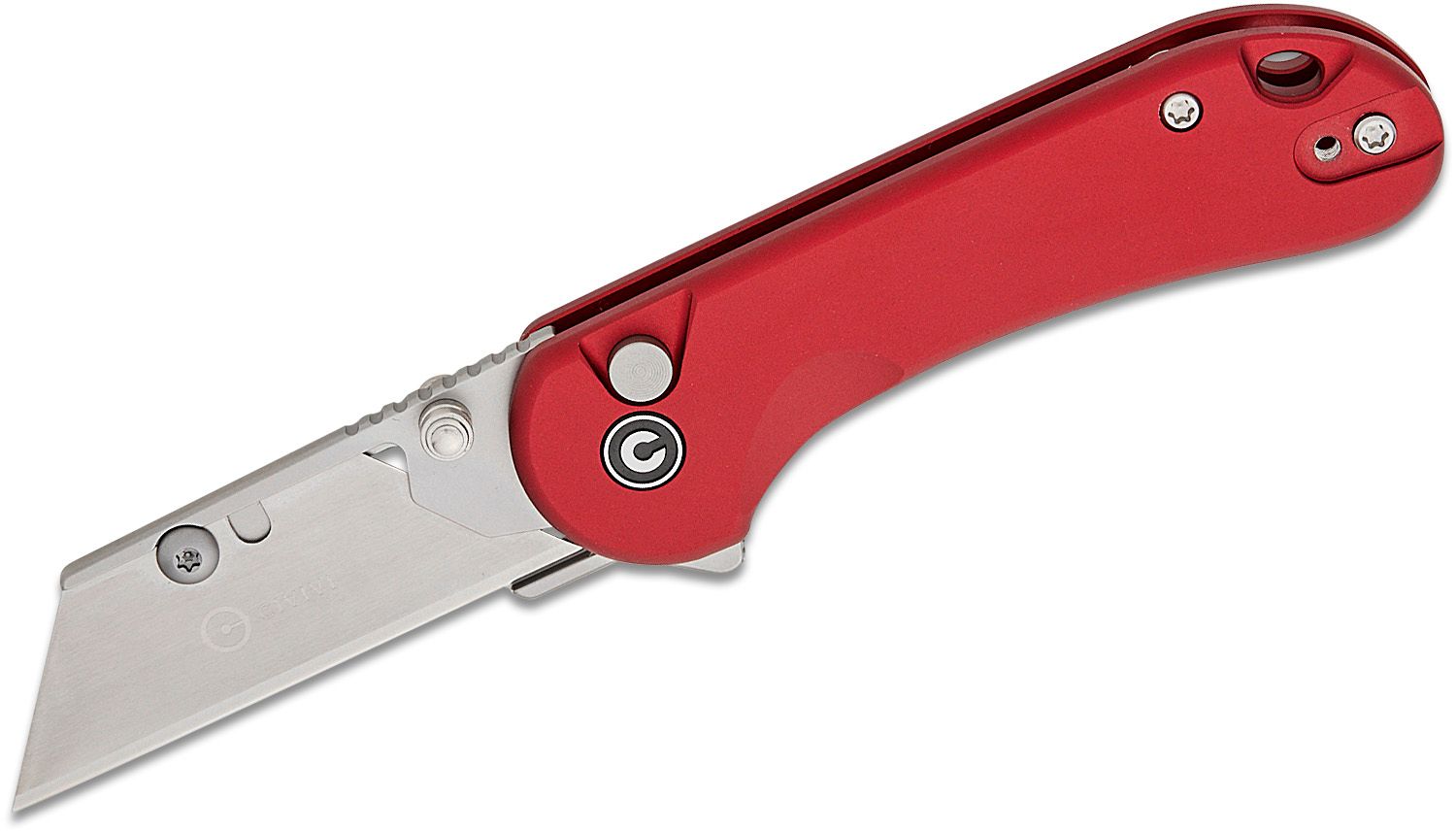 CIVIVI Elementum Utility folding knife open on white background