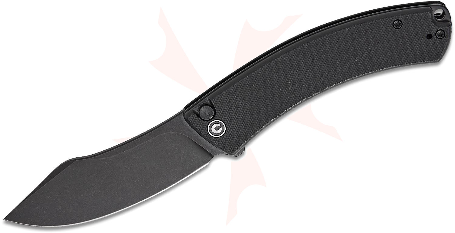 CIVIVI Knives Outlaw Muk Button Lock Flipper Knife 3.47