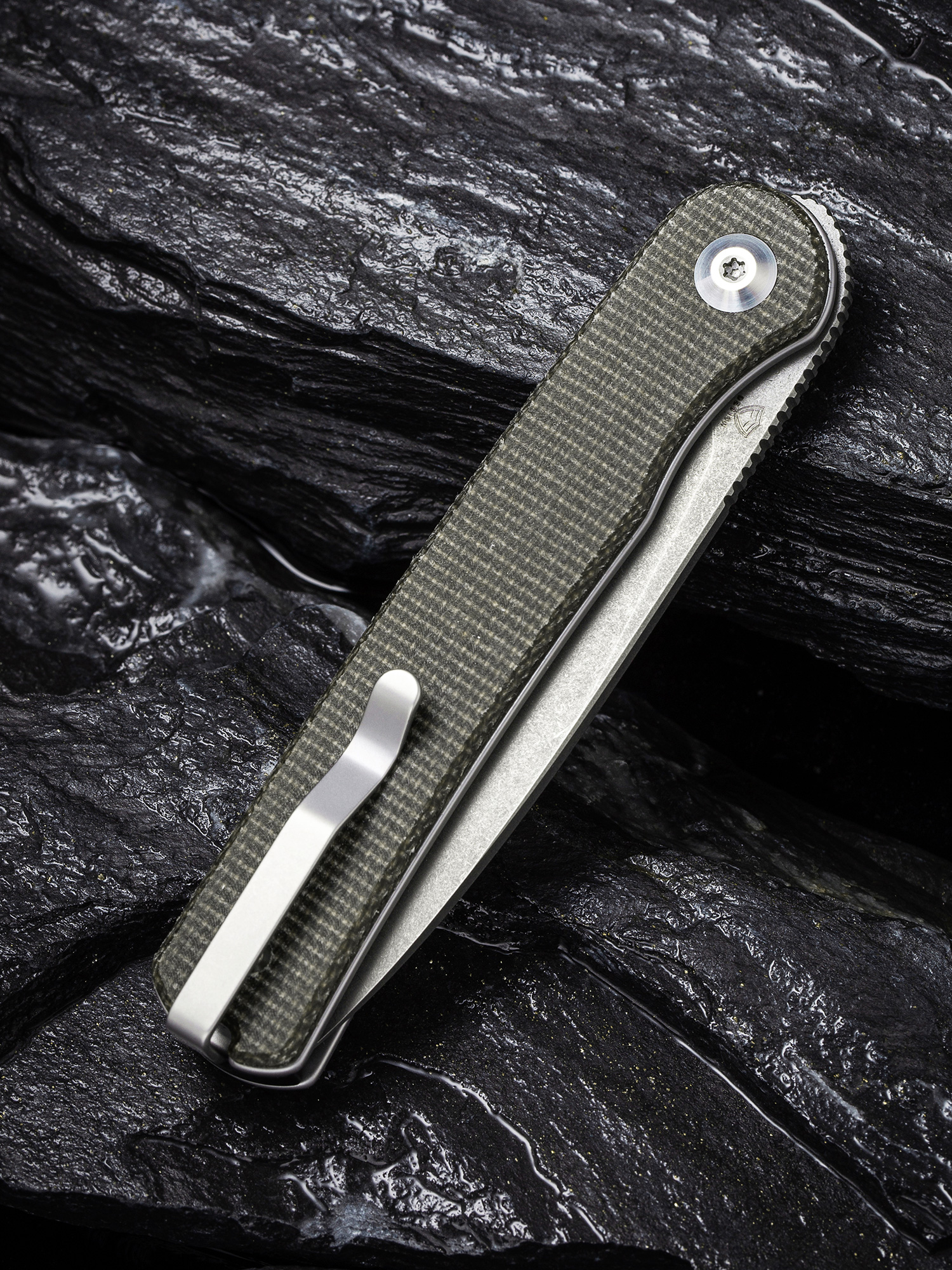 CIVIVI Knives Ferrum Stylum Double Detent Slipjoint Front Flipper