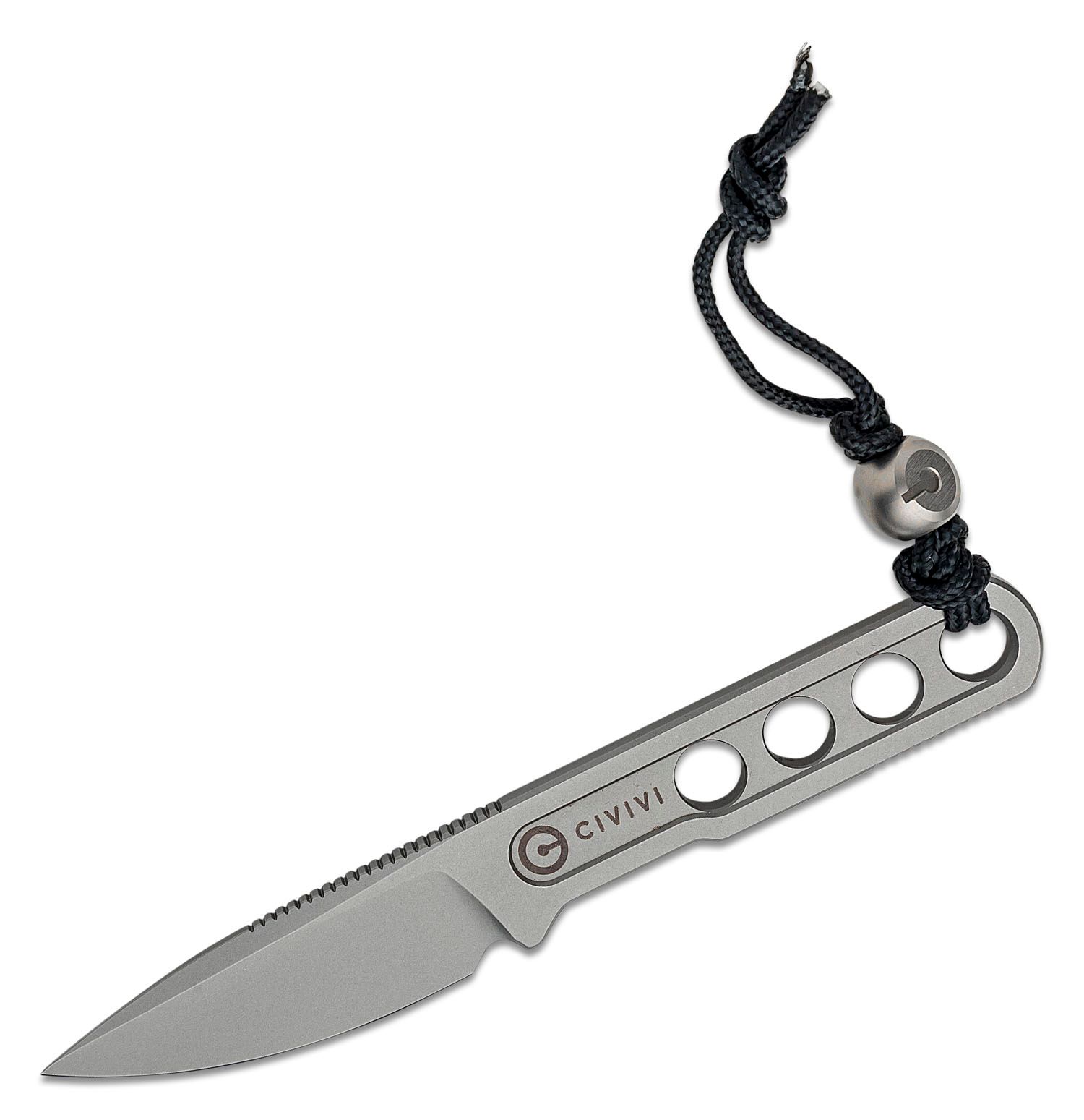CIVIVI Knives Ostap Hel Circulus Pocket Fixed Blade Knife 1.96 