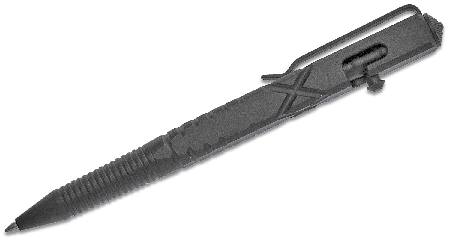 CIVIVI Knives CP-01B C-Quill Aluminum Bolt-Action Pen, Black