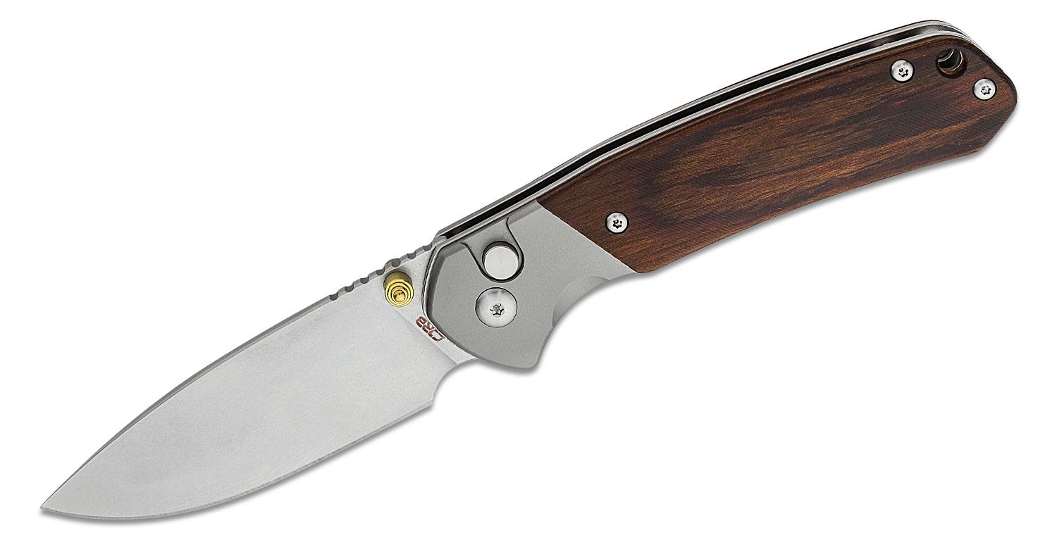 WMK Exclusive Artisan Cutlery Great White Folding Knife White G10