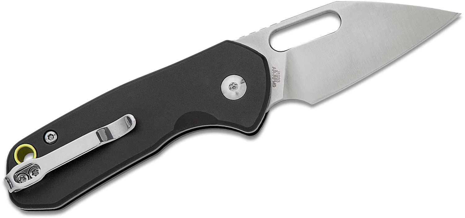 Spyderco Mini Paring Knife 2 Plain Wharncliffe Blade, Black Polypropylene  Handle - KnifeCenter - K09PBK