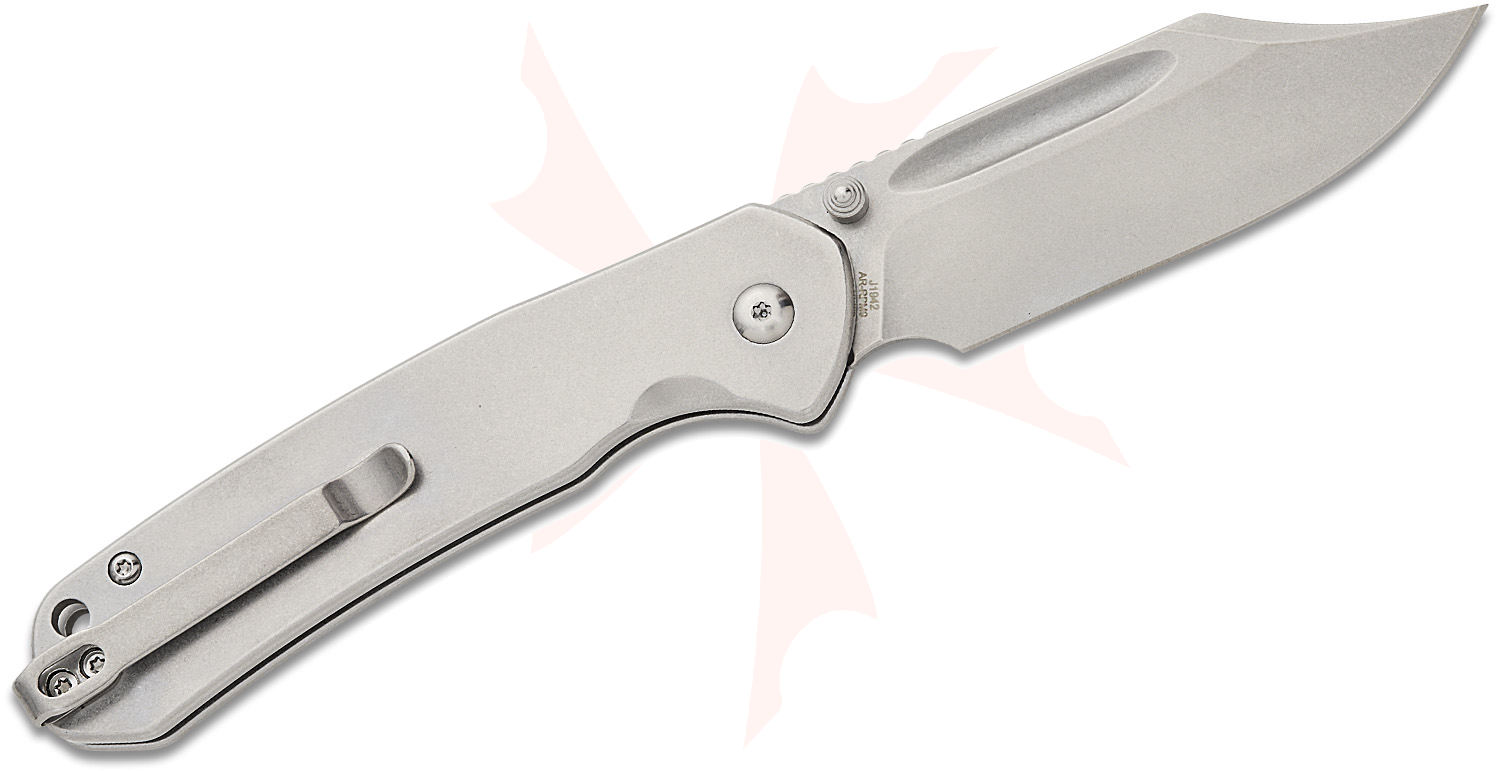 CJRB Cutlery Pyrite Button Lock Folding Knife 3.05
