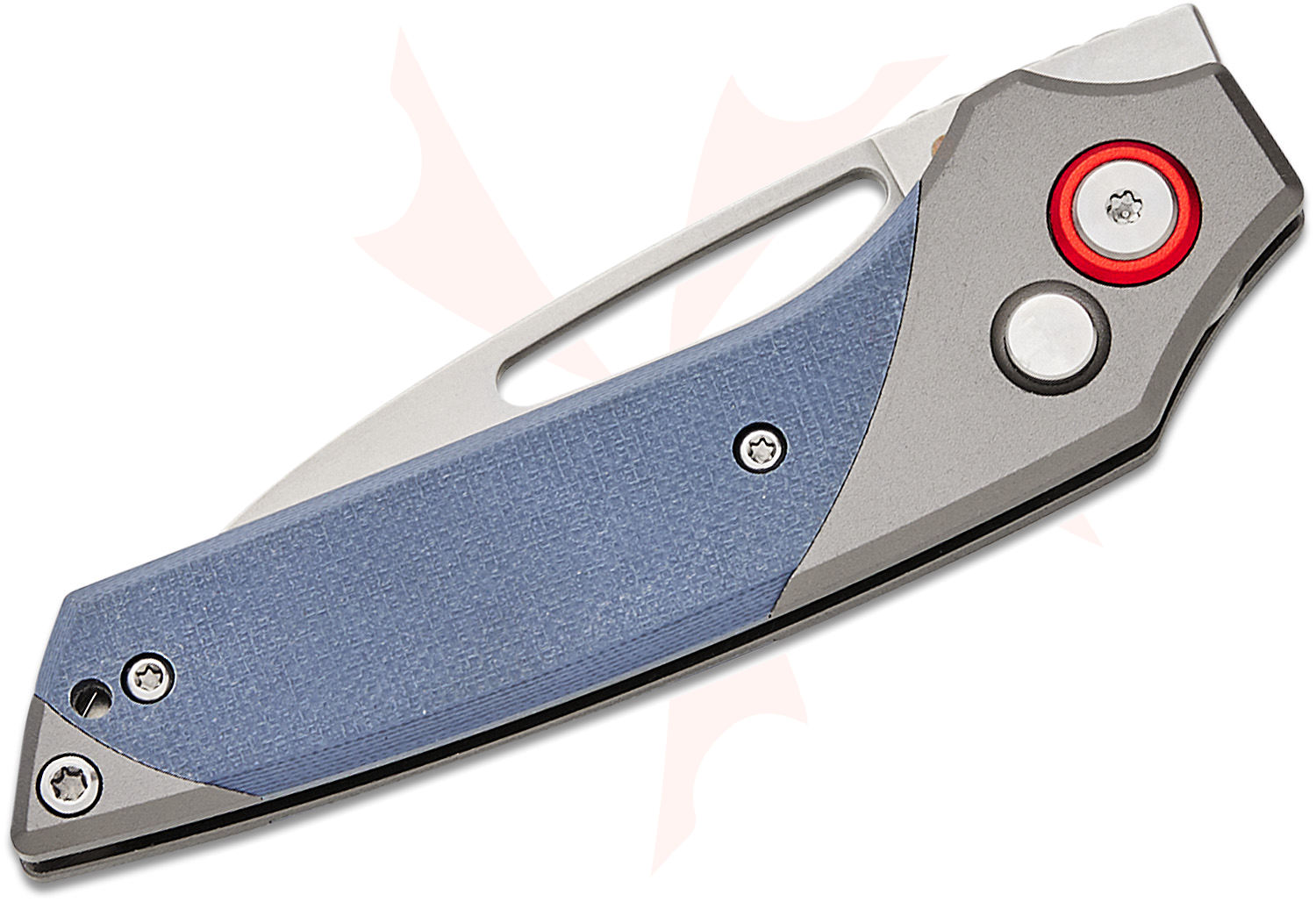 CJRB Cutlery Version Button Lock Front Flipper Knife 2.6