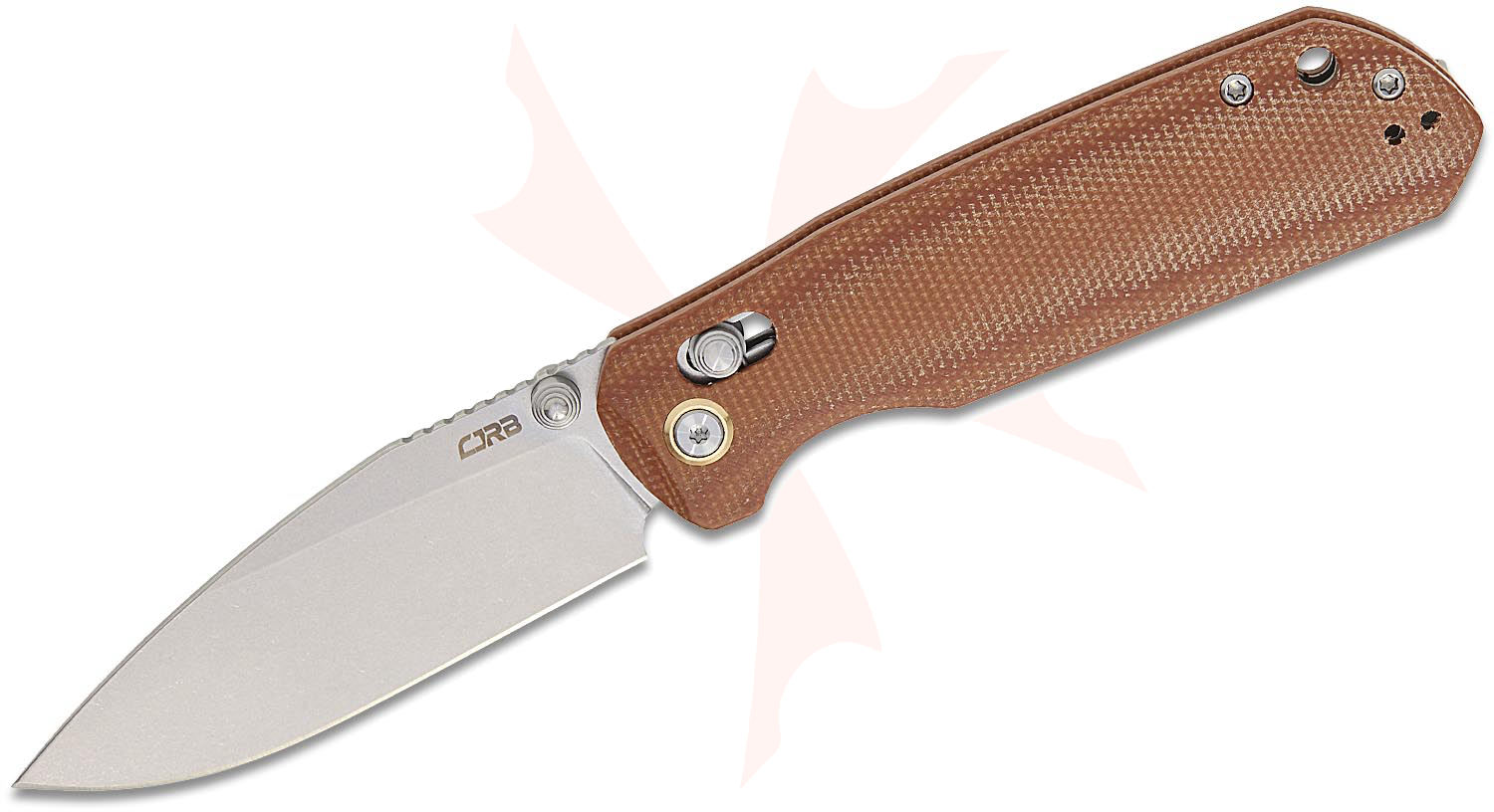 キャバノン　ナディア CJRB Cutlery DCA Mega Maximal Crossbar Lock Folding Knife 3.43