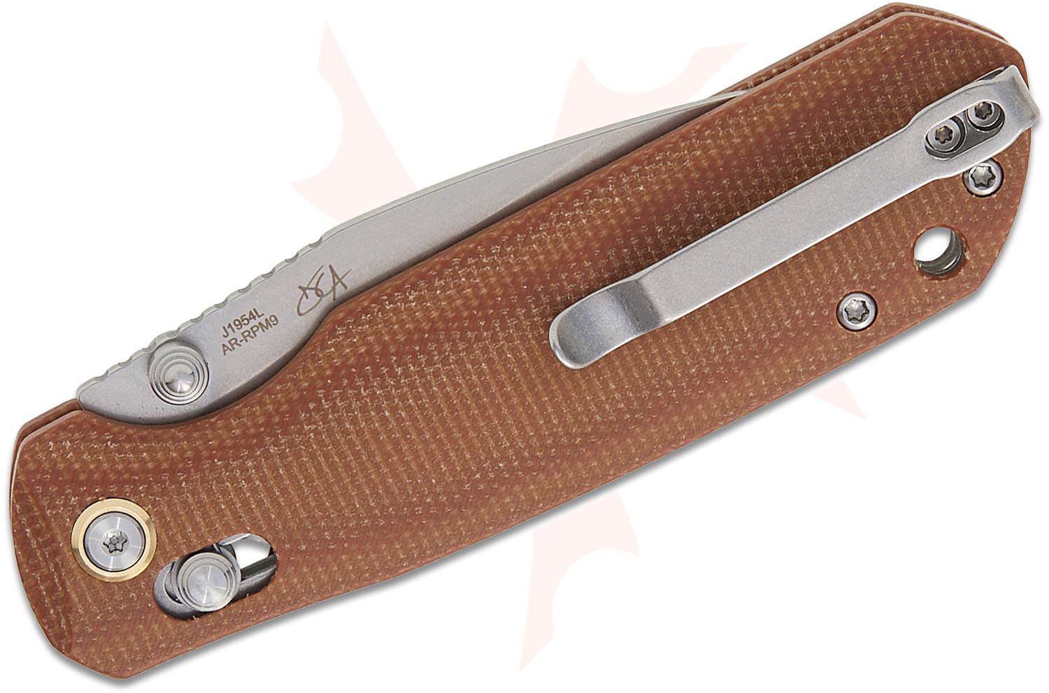 CJRB Cutlery DCA Mega Maximal Crossbar Lock Folding Knife 3.43