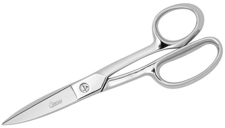 Clauss 9 Ribbon Shears - Straight