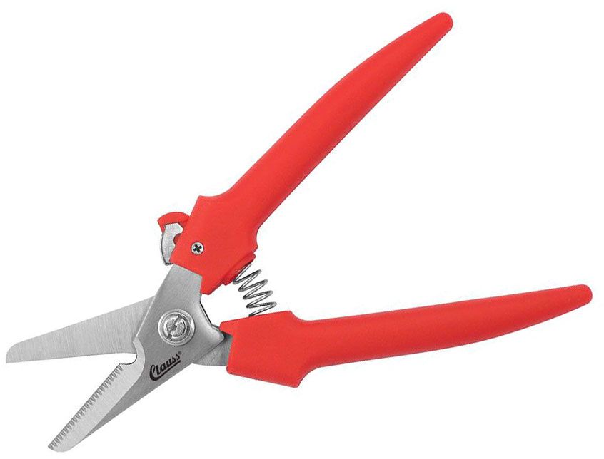 Clauss 7.5 Steel Floral Cutter With Wire Cutting Notch Gardening Tool -  KnifeCenter - 33503