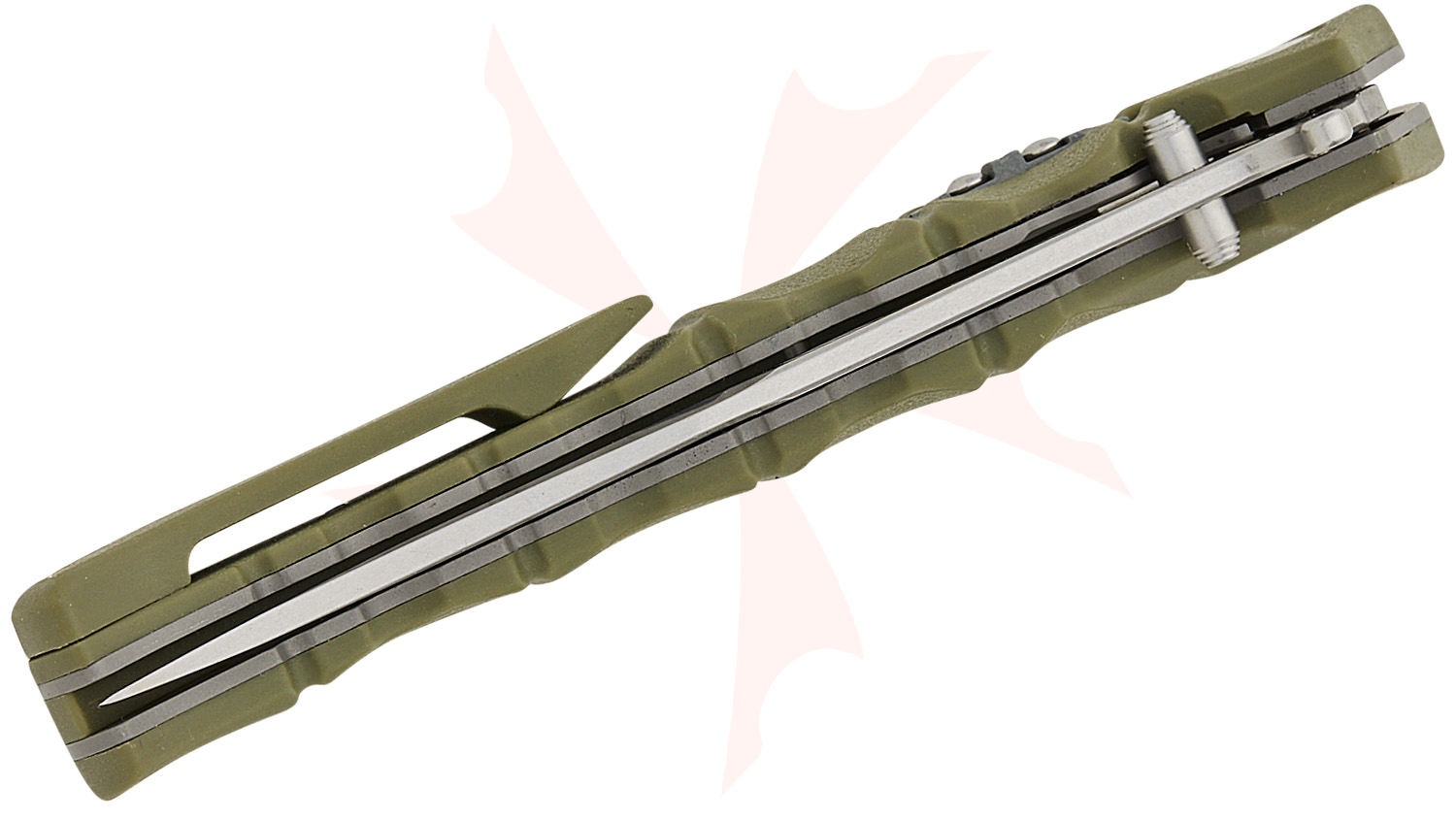 Cold Steel 20NQL-ODSW Medium Luzon Flipper Knife 4