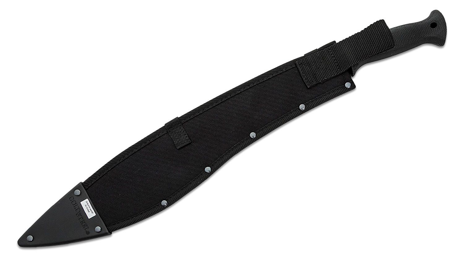 macete Cold Steel Magnum Kukri Machete Fisso Acciaio 432 mm maniglia  polipropilene nero