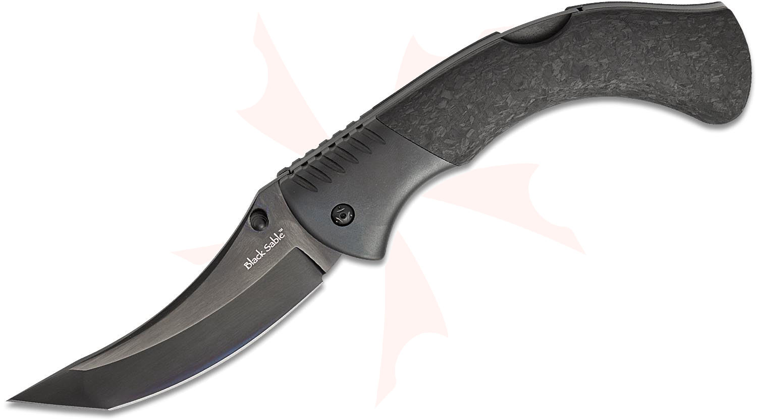 Cold Steel Limited Edition Black Sable Folding Knife 4.2
