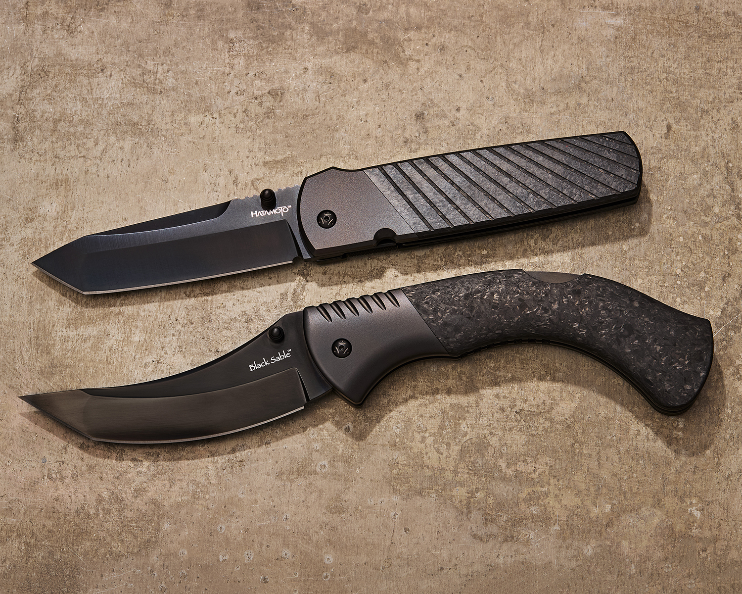 Cold Steel Limited Edition Black Sable Folding Knife 4.2