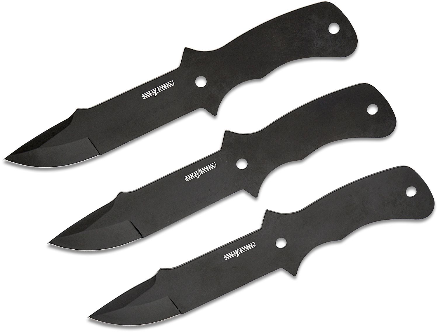 8.5 Black Stainless Steel Perfectly Balanced Throwing Knife W/ Sheath