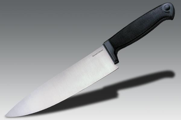 Cold Steel Chef's Knife (Kitchen Classics), Black, 13